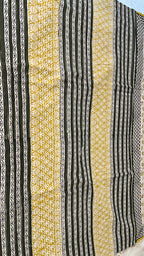 Pure Cotton Mul Mul Handblock Saree